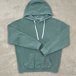 Marine Layer Hoodie Medium Green Pullover Long Sleeve Sweatshirt Casual Men